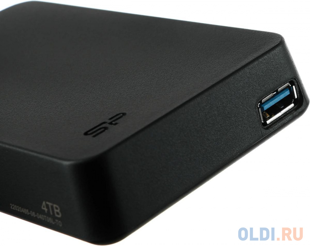 Накопитель SSD Silicon Power USB3.0 4TB SP040TBPSDS05SAK S05 Stream 1.8&quot; черный Вид№5