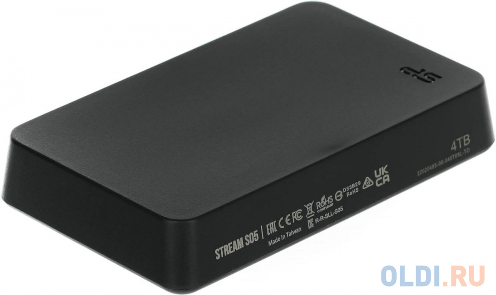 Накопитель SSD Silicon Power USB3.0 4TB SP040TBPSDS05SAK S05 Stream 1.8&quot; черный Вид№7