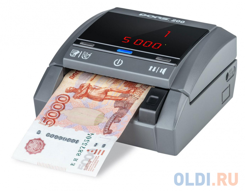 Детектор банкнот Dors 200 FRZ-041627 автоматический рубли фото