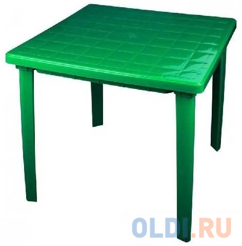 

СТОЛ ПЛАСТ. КВАДРАТ. 80*80*74 СМ (ЗЕЛЕНЫЙ) (1) "АЛЬТЕРНАТИВА" М2596