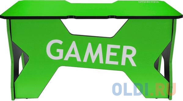 

Generic Comfort Gamer2/NE Игровой стол зелёно-чёрный (ЛДСП Е1,150 x 90 x 75)
