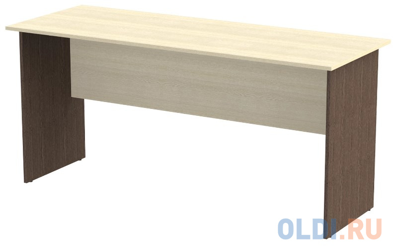 

Стол письменный "Канц", 1600х600х750 мм, цвет дуб молочный/венге (КОМПЛЕКТ)