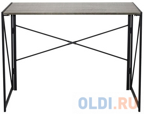 Стол на металлокаркасе BRABIX "LOFT CD-002", 1000х500х750 мм, складной, цвет дуб антик, 641213 фото