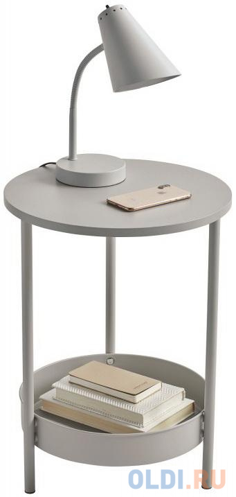 

Прикроватный (журнальный) столик EUREKA DSN-03777G, Grey, Серый