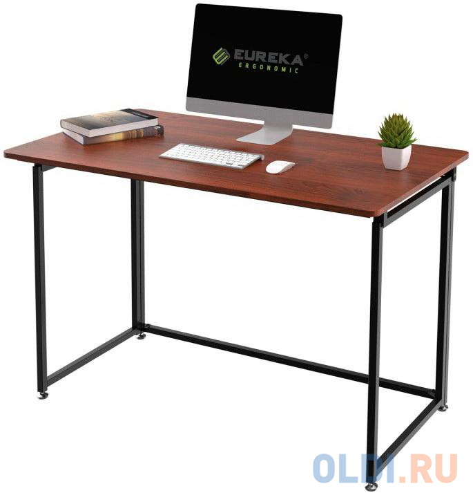 Складной письменный стол (для компьютера) EUREKA ERK-FT-43T с шириной 109 см, Teak