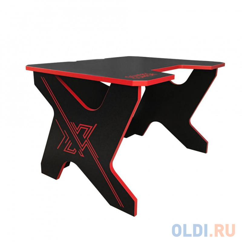 Игровой стол чёрно-красный Generic Comfort Gamer Mini Seven/DS/NR (ЛДСП Е1, 120 x 90 x 75) Игровой стол чёрно-красный Generic Comfort Gamer Mini Seven/DS/NR (ЛДСП Е1, 120 x 90 x 75) фото