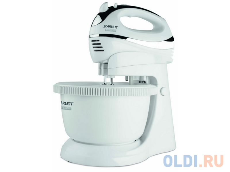 

Миксер Scarlett SC-HM40B01 450Вт белый