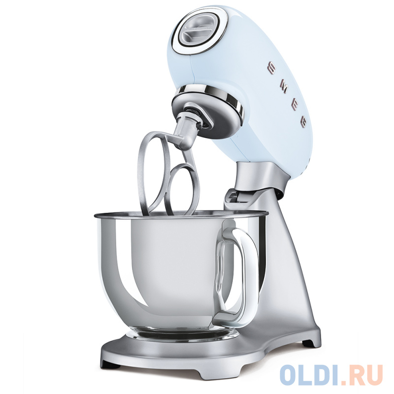 Миксер стационарный Smeg SMF02PBEU 800 Вт голубой фото