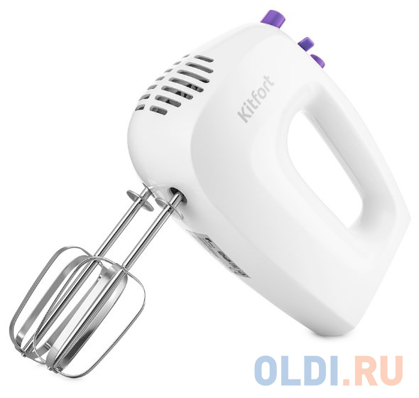 

Миксер ручной KITFORT КТ-3071-1 250 Вт белый фиолетовый