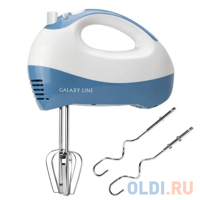 

Миксер ручной Galaxy Line GL 2224 белый/синий