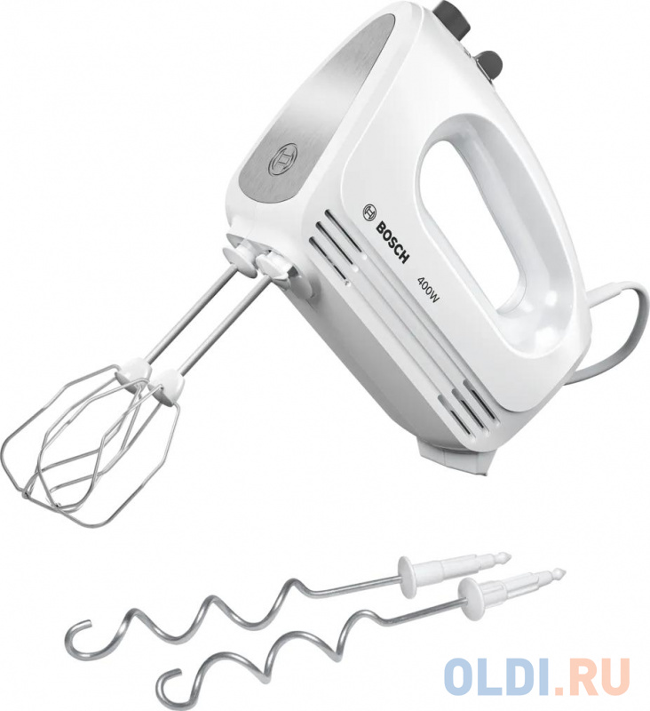 

Миксер ручной Bosch MFQ24200 400Вт белый