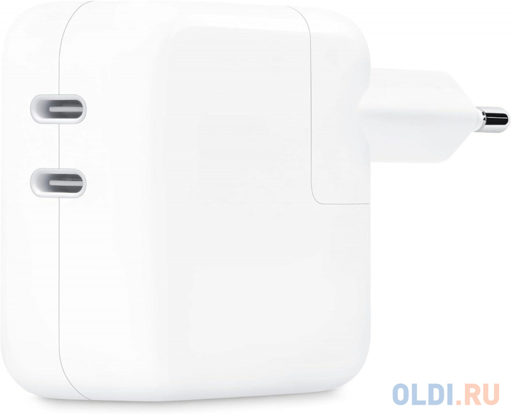 

Адаптер Apple A2676 USB-C 35W 2xUSB от бытовой электросети