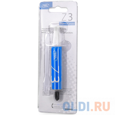 Термопаста DeepCool Z3 шприц 1,5г фото