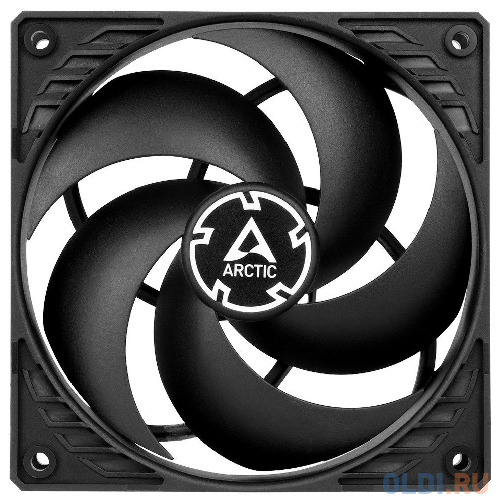 Case fan ARCTIC P12 PWM (black/black)- retail (ACFAN00119A) вентилятор корпусной arctic f12 pwm pst co retail acfan00210a 702973