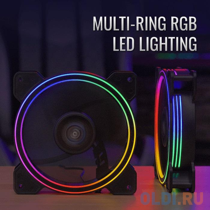 Fan Aerocool Saturn 12 FRGB Molex+3P фото