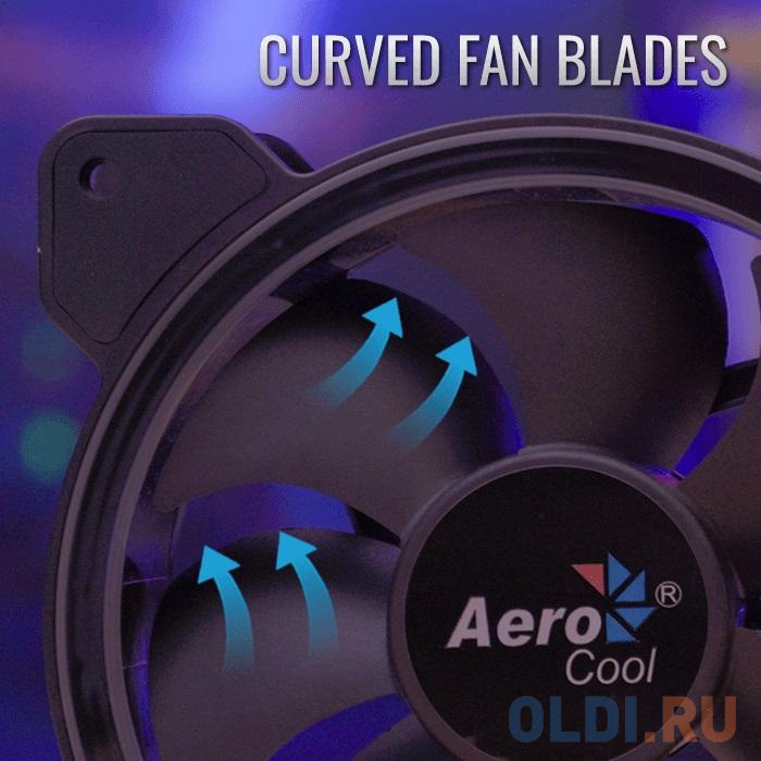 Fan Aerocool Saturn 12 FRGB Molex+3P фото