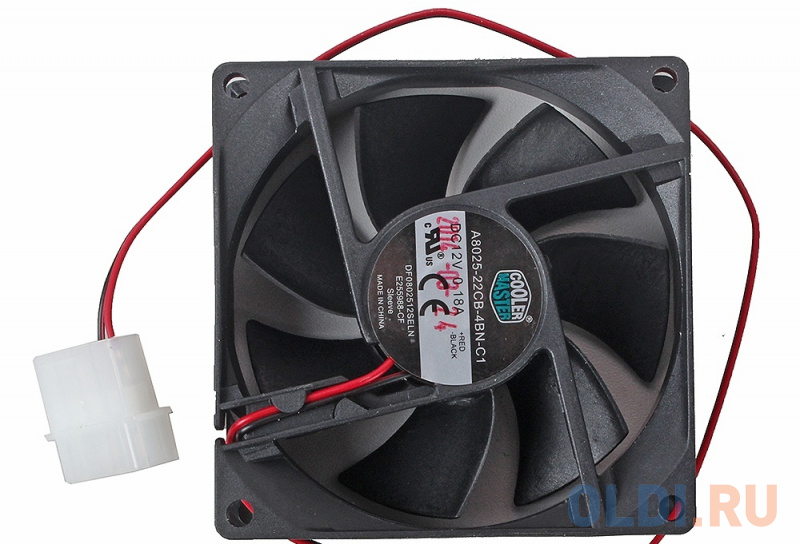 Вентилятор Cooler Master N8R-22K1-GP 80x80x25 мм Вентилятор Cooler Master N8R-22K1-GP 80x80x25 мм фото