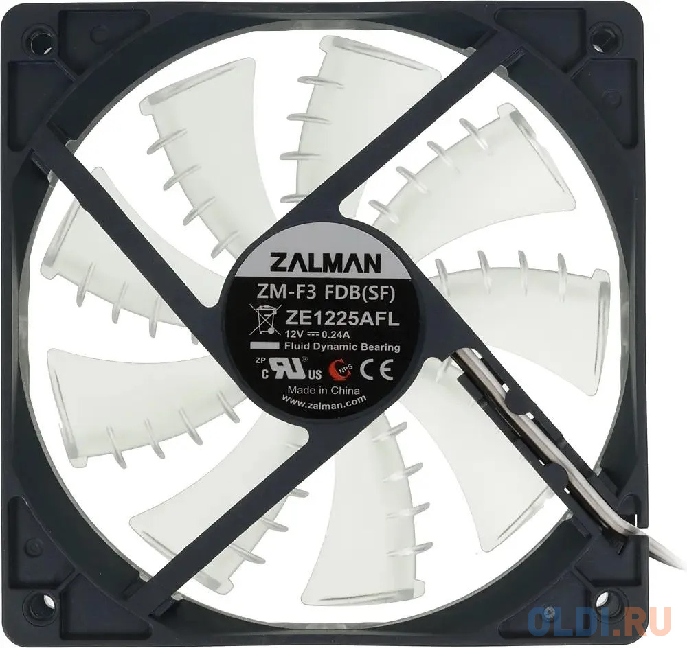 Вентилятор Zalman ZM-F3 FDB (SF) (120мм, сверхтихий) фото