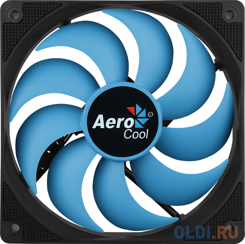 Вентилятор Aerocool Motion 12 Plus , 120x120x25мм, 1200 об/мин, Molex 4-pin + 3-pin, 29.8 CFM, 22.1 дБА, съемная крыльчатка, гидравлический подшипник MOTION 12 PLUS 120 - фото 4