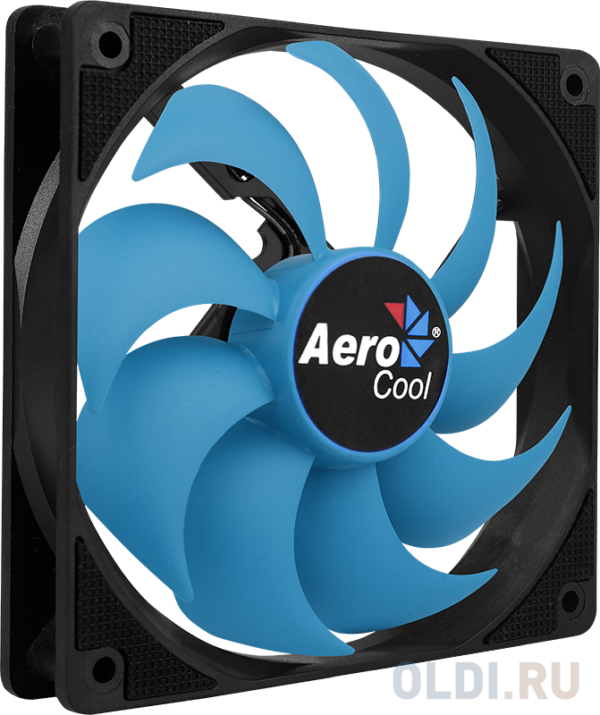 Вентилятор Aerocool Motion 12 Plus , 120x120x25мм, 1200 об/мин, Molex 4-pin + 3-pin, 29.8 CFM, 22.1 дБА, съемная крыльчатка, гидравлический подшипник MOTION 12 PLUS 120 - фото 5