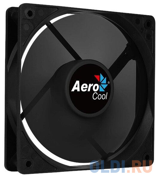 Вентилятор Aerocool Force 12 PWM Black, 120x120x25мм, 500-1500 об./мин., разъем PWM 4-PIN, 18.2-27.5 dBA 4718009158016 - фото 3