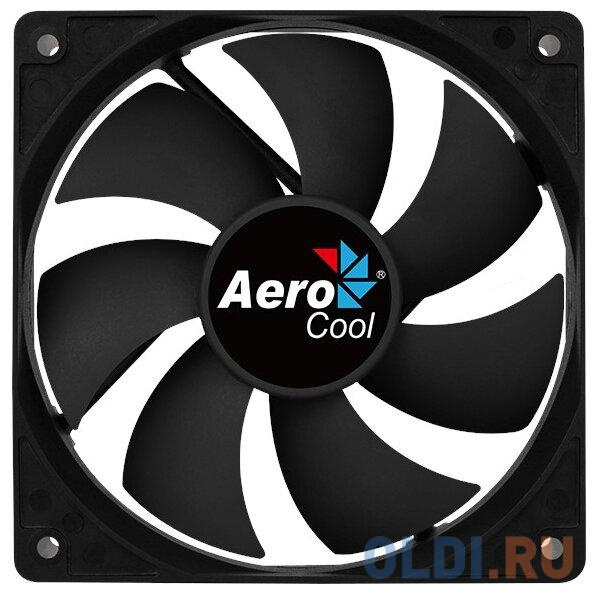 Вентилятор Aerocool Force 12 PWM Black, 120x120x25мм, 500-1500 об./мин., разъем PWM 4-PIN, 18.2-27.5 dBA 4718009158016 - фото 4