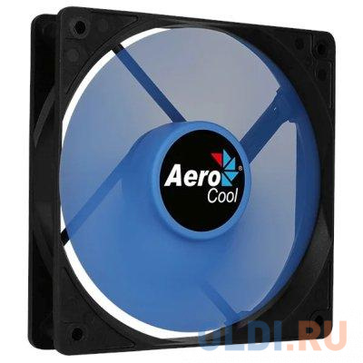 Вентилятор Aerocool Force 12 PWM Blue, 120x120x25мм, 500-1500 об./мин., разъем PWM 4-PIN, 18.2-27.5 dBA фото