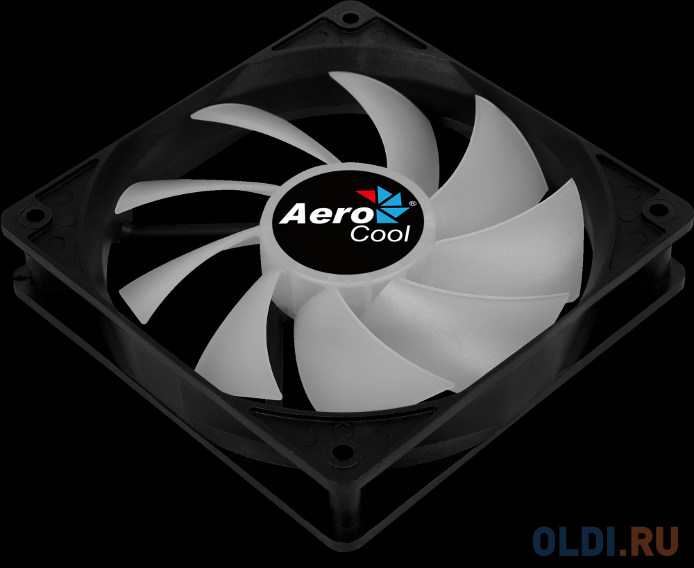 Вентилятор Aerocool Frost 12, Fixed RGB LED, 120x120x25мм, 1000 об./мин., разъем MOLEX 4-PIN + 3-PIN, 23.7 dBA 4718009158078 - фото 3