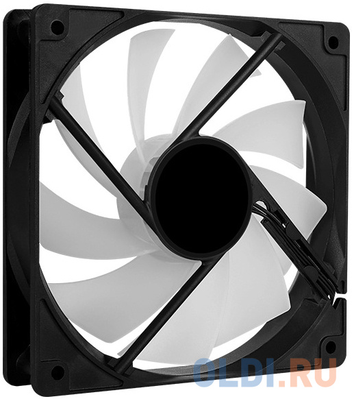 Вентилятор Aerocool Frost 12 PWM 120x120mm 4-pin 18-28dB 160gr LED Ret фото