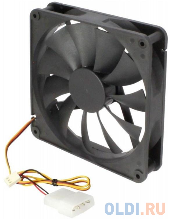 Вентилятор Glacialtech GT ICE 14 140x140x25mm 3-pin 4-pin (Molex)23dB 161gr Ret Вентилятор Glacialtech GT ICE 14 140x140x25mm 3-pin 4-pin (Molex)23dB 161gr Ret фото