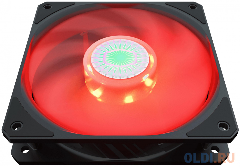 Cooler Master Case Cooler SickleFlow 120 Red LED fan, 4pin MFX-B2DN-18NPR-R1 - фото 4