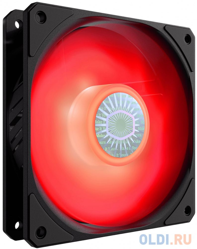 Cooler Master Case Cooler SickleFlow 120 Red LED fan, 4pin MFX-B2DN-18NPR-R1 - фото 5