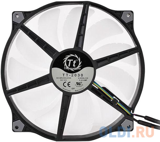 Вентилятор Thermaltake Fan Premium Pure 20 ARGB Sync [CL-F081-PL20SW-A] / Addressable / MB SYNC / PWM - фото 4