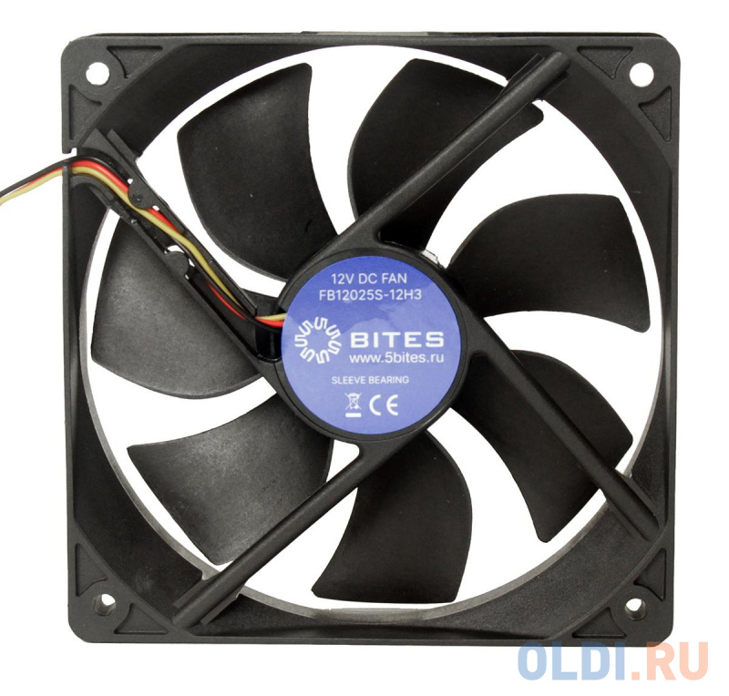 

5bites Вентилятор FB12025S-12H3 120X25 / SLEEVE / 1800RPM / 3P