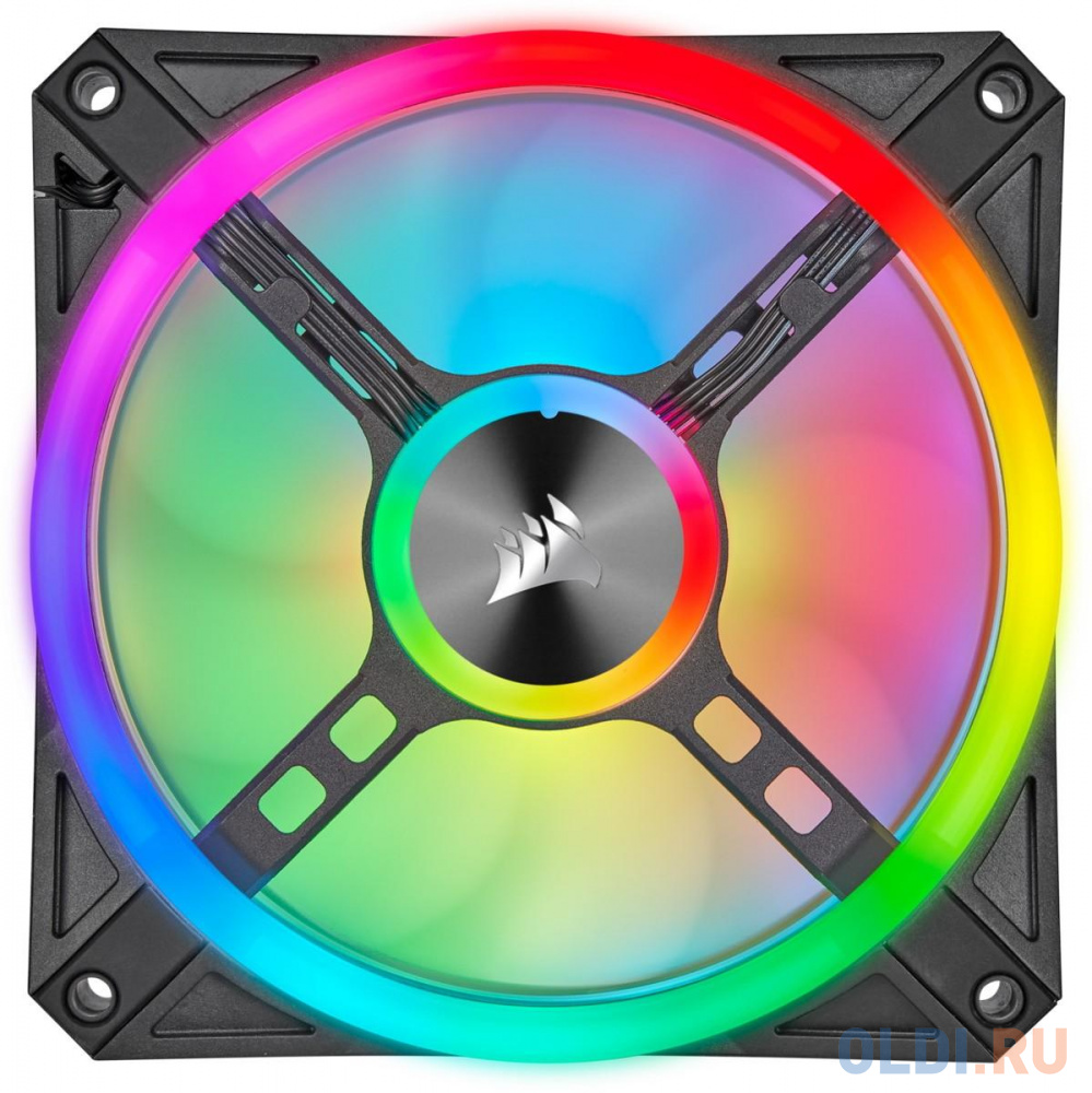 iCUE QL120 RGB  [CO-9050097-WW] 120mm PWM Single Fan RTL {10} (611677), размер 120 х 120 мм - фото 2
