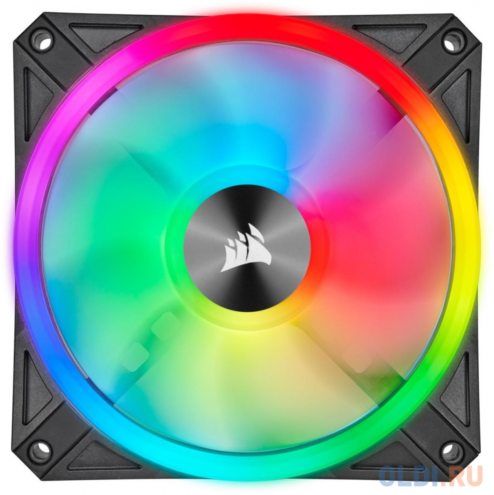iCUE QL120 RGB  [CO-9050097-WW] 120mm PWM Single Fan RTL {10} (611677), размер 120 х 120 мм - фото 5