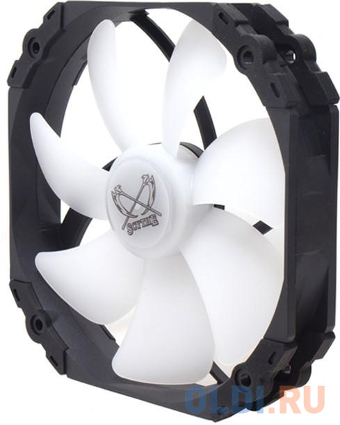 Вентилятор для корпуса Scythe Kaze Flex 140 mm Square RGB PWM Fan 300-1800 rpm (KF1425FD18SR-P) (057576), размер 140 х 140 мм - фото 2