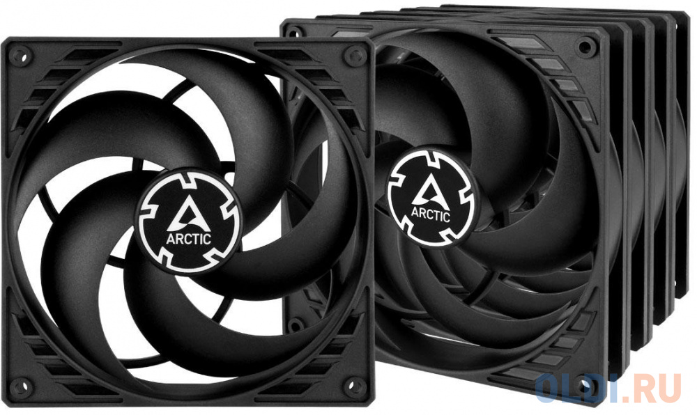 Case fan ARCTIC P14 Value Pack (black/black)  (ACFAN00136A) вентилятор arctic cooling arctic f14 pwm acfan00078а 550 1350 об мин