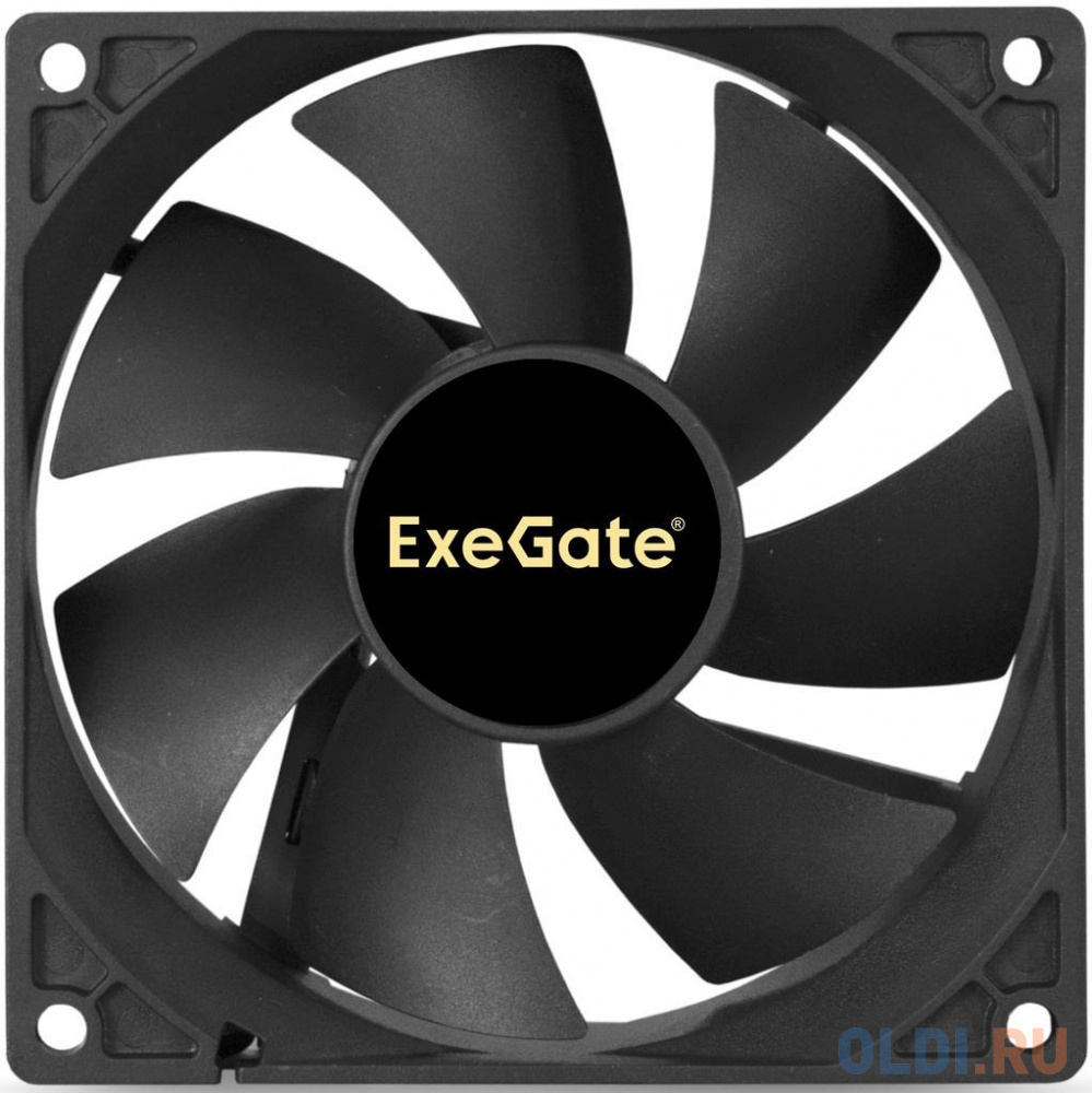 Exegate EX288927RUS Вентилятор ExeGate EX09225B4P-PWM (92x92x25 мм, 2-Ball (двойной шарикоподшипник), 4pin, PWM, 29dBA), размер 92 х 92 мм - фото 5