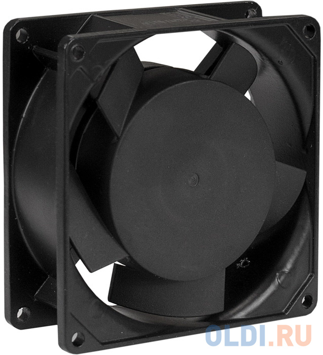 Exegate EX289004RUS Вентилятор 220В ExeGate EX09225BAT (92x92x25 мм, 2-Ball (двойной шарикоподшипник), клеммы, 2600RPM, 35dBA) фото