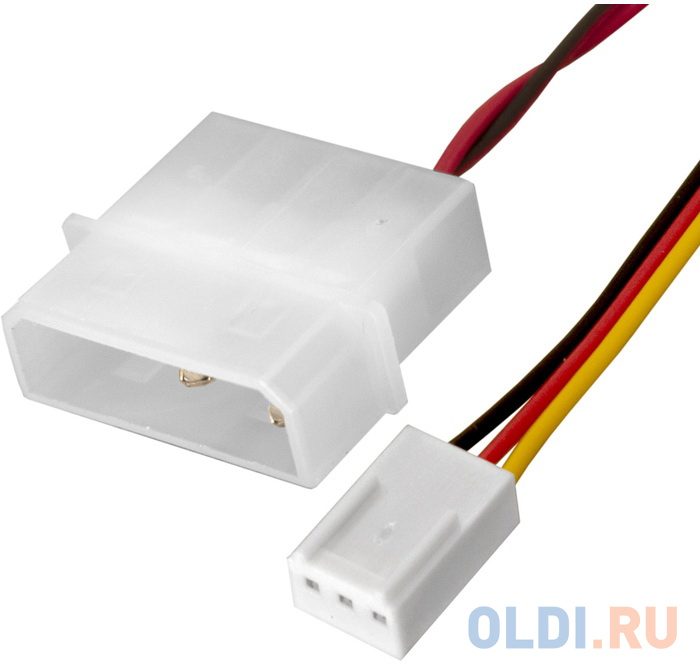 Exegate EX283389RUS Вентилятор ExeGate EX12025S3PM, 120x120x25 мм, подшипник скольжения, 3pin+Molex, 1200RPM, 25dBA фото