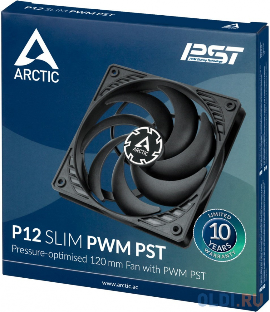 Вентилятор корпусной ARCTIC P12 SLIM PWM PST (ACFAN00187A) (703130) Вентилятор корпусной ARCTIC P12 SLIM PWM PST (ACFAN00187A) (703130) фото