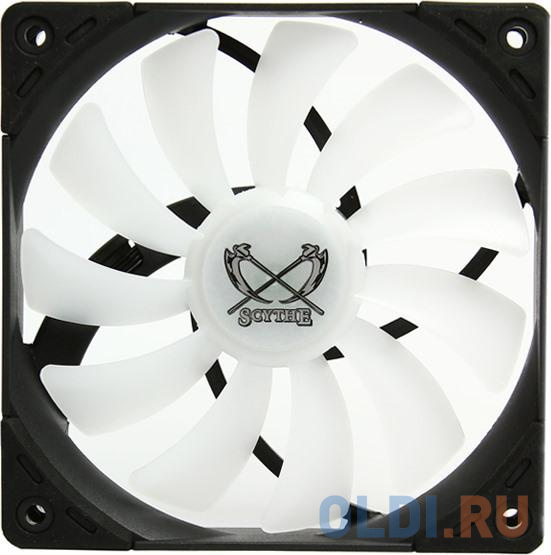 Вентилятор для корпуса Scythe Kaze Flex 120 mm RGB PWM Fan, 800 rpm (SU1225FD12LR-RDP) (056890), размер 120 х 120 мм - фото 1