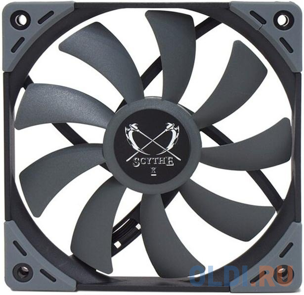 Вентилятор для корпуса Scythe Kaze Flex 120 mm Slim Fan, 1800 rpm (KF1215FD18) KF1215FD18 (057422), размер 120 х 120 мм - фото 1