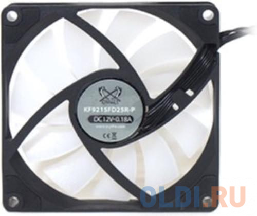 Вентилятор для корпуса Scythe Kaze Flex 92 mm Slim RGB PWM Fan, 300 - 2500 rpm (KF9215FD25R-P) (057507), размер 92 х 92 мм - фото 2