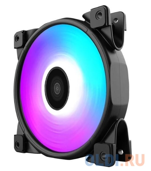 Вентилятор PCCooler HALO RGB 120x120x25мм (PWM, 40шт./кор, пит. от мат.платы и БП, 800-1800 об/мин) Retail - фото 2