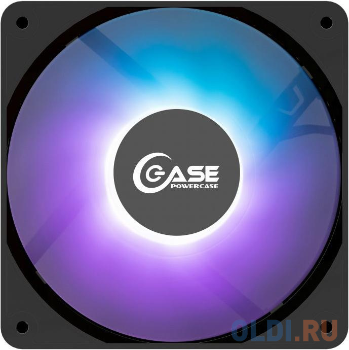 Powercase Вентилятор (M14LED) 5 color LED 140x140x25mm (100шт./кор, 3pin + Molex, 1100±10% об/мин) Bulk косметические салфетки zewa everyday 2 х сл 100шт