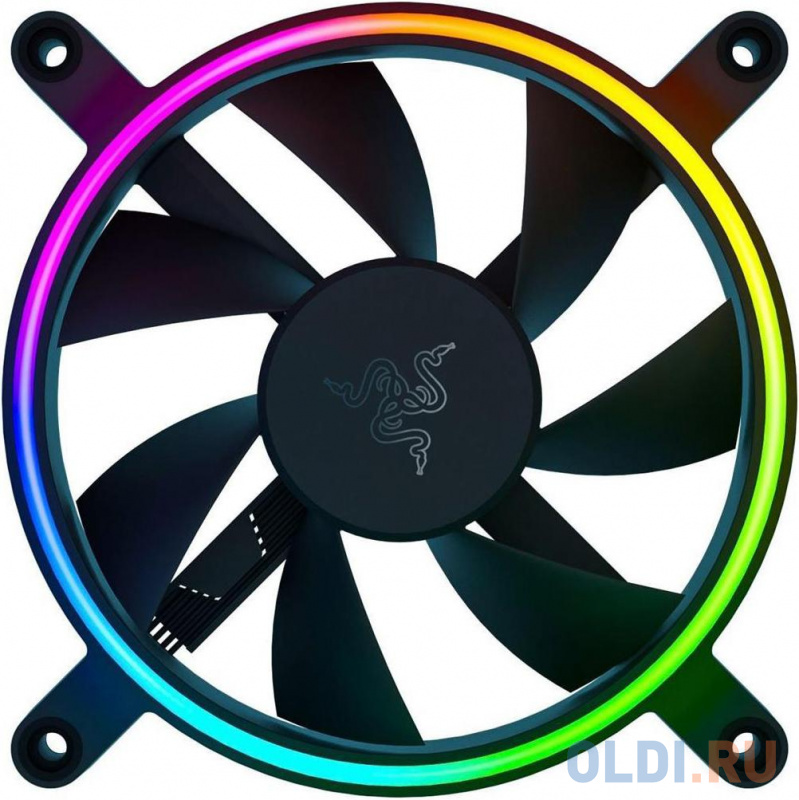 Razer Kunai Chroma RGB 120MM LED PWM Performance Fan - 3 Fans - FRML Packaging фото