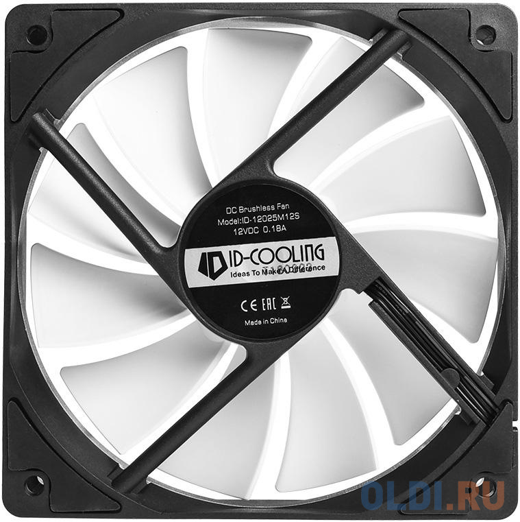 Fan ID-Cooling XF-12025-SD White blade / PWM XF-12025-SD-W - фото 2