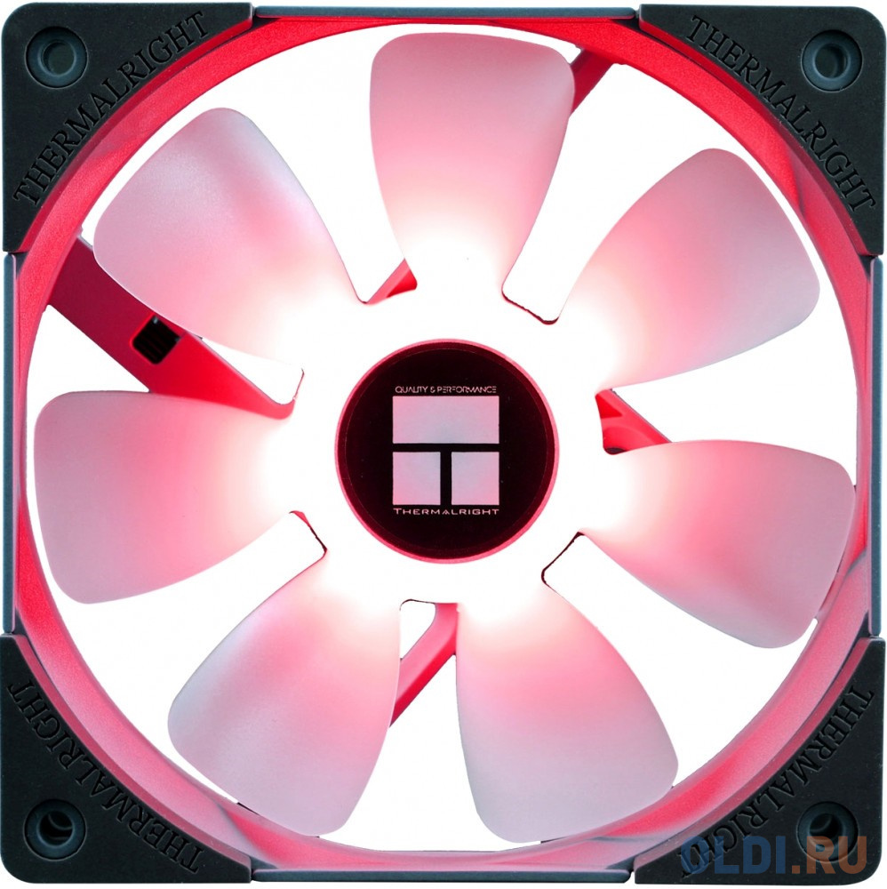 Вентилятор Thermalright TL-RS12 RGB, 120x120x25 мм, 400-1800 об/мин, 15-27 дБА, RGB подсветка с 3-pin разъемом 5В, PWM - фото 1